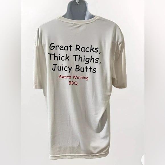 T Shirt Tiki Bbq Sz Xl funny - Picture 1 of 7